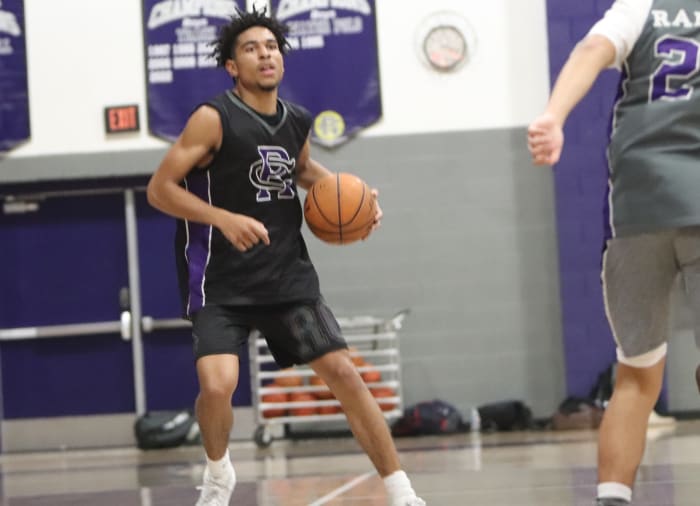 Rancho Cucamonga point guard Aaron Glass photos by John Murphy, 12-28-2023120720237